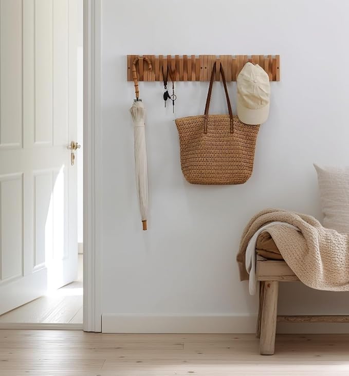 Coat & Hat Hooks Wall Mount - Image 2