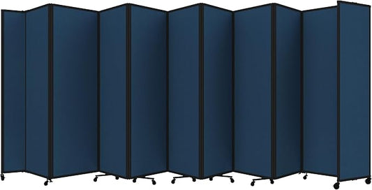 Versare Room Divider 360 Portable Wall Partition | Folding Panels | Large by VERSARE