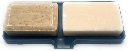 Happitasa Silicone Soap Dish Tray and Sponge Holder - Image 3