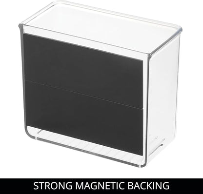 iDesign Magnetic Small Clear Plastic Organizer Bins - Image 5