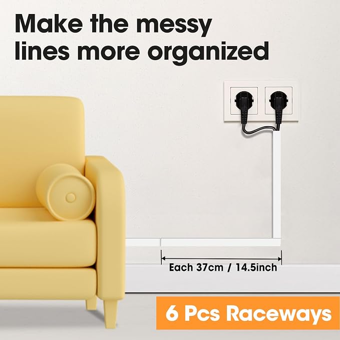 87in Cord Hider Kit, Cord Covers - Image 4