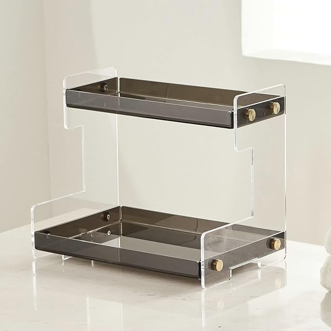 FFK Bathroom Organizer Countertop, 2 Tier Bathroom Counter Organizer Kitchen - Image 3