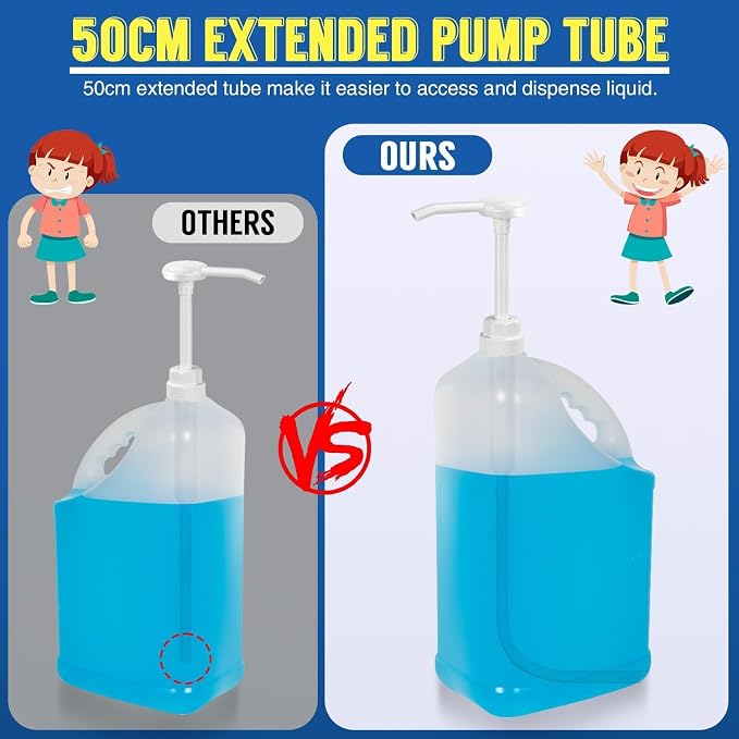 4 Pcs 5 Gallon Pump Dispenser 38-400 1 oz Dispenser Pump - Image 6