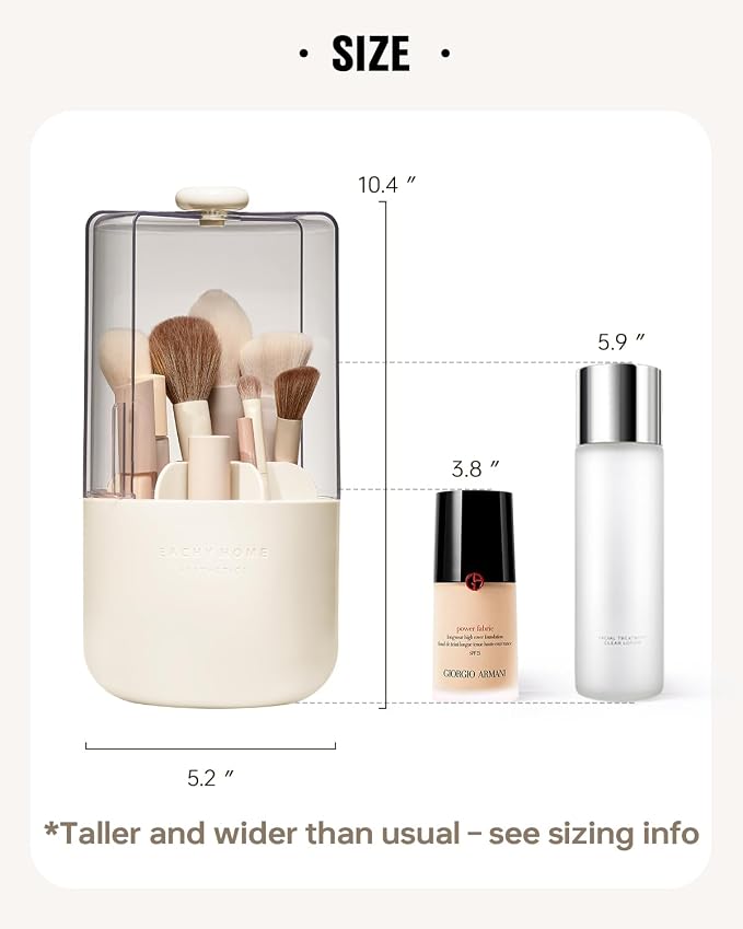 EACHY Makeup Brush Holder 360° Rotating - Image 6