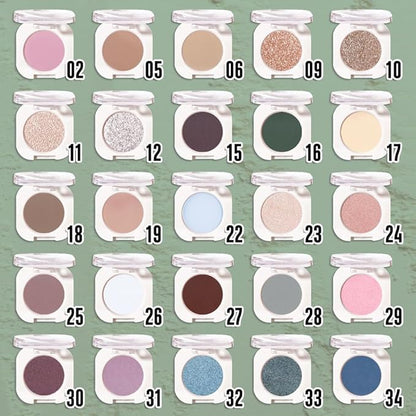 Green Single Matte Eyeshadow Makeup, Neutral Powde Eye Shadow - Image 3
