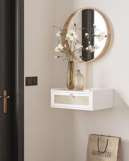 Floating Nightstand, Wall Mounted Night Stand - Image 7