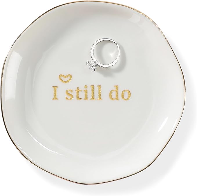HOME SMILE I Still Do Ring Dish Annniversary Gifts by HOMESMILE