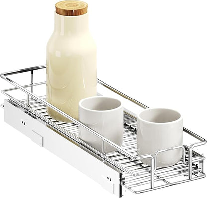 LOVMOR Pull Out Cabinet Organizer 5½" W x 21½" D, Kitchen Cabinet Pull Out by LOVMOR