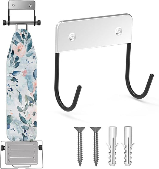 Ironing Board Hanger Wall Mount, Ironing Board Holder by ZHMY