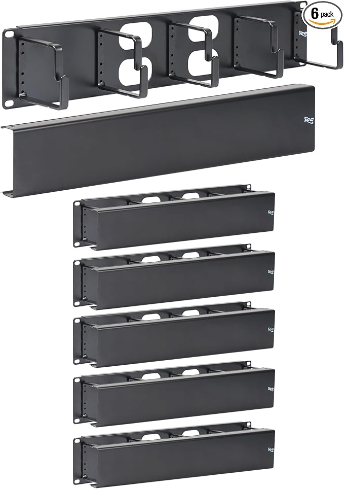 ICC 2U Ring Cable Manager Panel by ICC