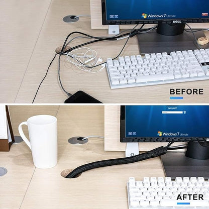 AGPTEK Cable Sleeve Cover, 6.6ft - Image 7