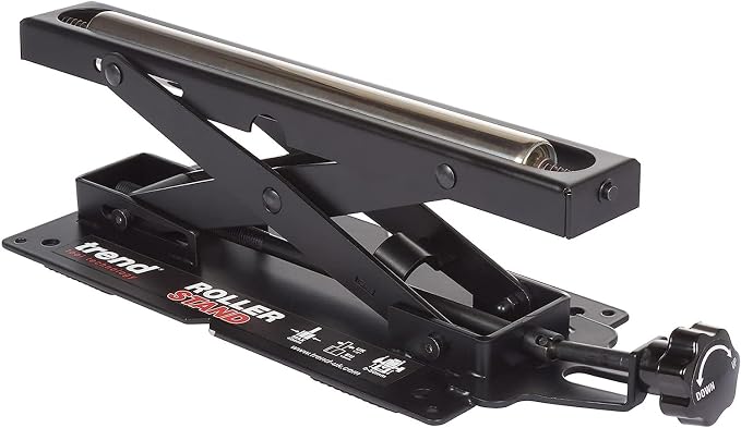 Trend Set of 2 Adjustable Miter Saw Roller Stand, 140 lbs Capacity and Height - Image 2