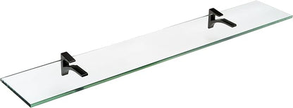 Spancraft Glass C-12x48-Black Cardinal Glass Shelf by Spancraft