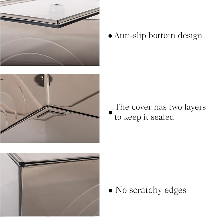 zoocatia Laundry Dryer Sheet Holder Clear Detergent Pods Container Dryer Balls - Image 8