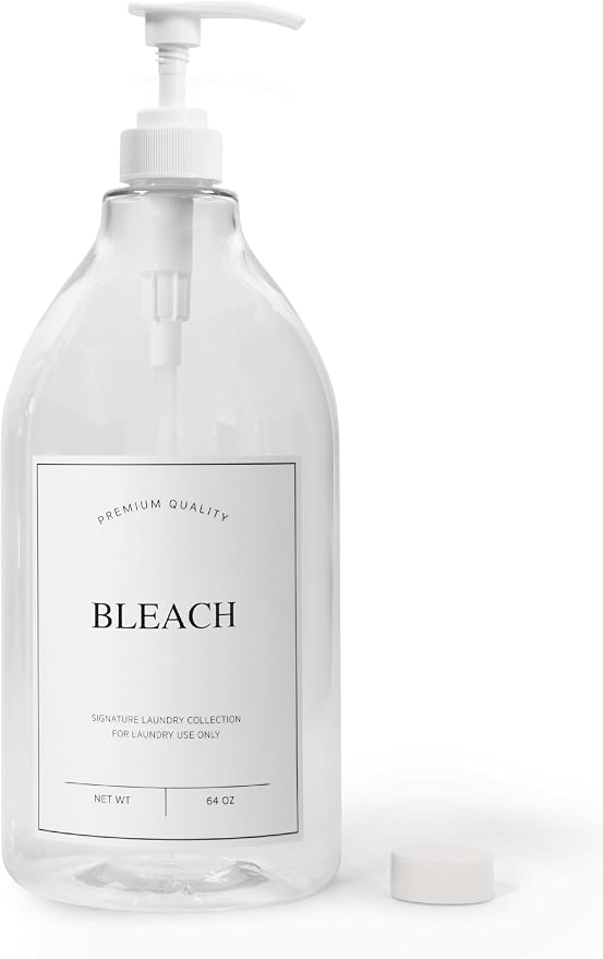Calindiana Modern Farmhouse Bleach Liquid Laundry Detergent Dispenser by Calindiana