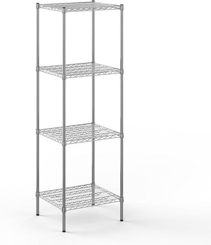 21" Deep x 24" Wide x 74" Height Wire Shelving Kit | 4-Tier | NSF Commercial by Regal+Altair