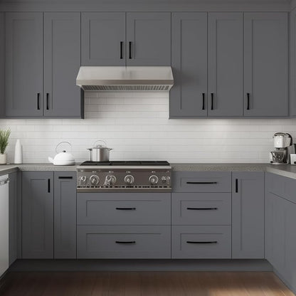 Solid Wood RTA Tray Base Cabinet - Image 2