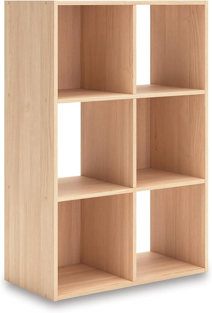 Signature Design by Ashley Piperton 3-Tier Floor Standing 6 Cube Organizer by SignatureDesignbyAshley