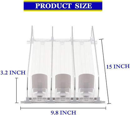 Drink Organizer for Fridge, Automatic Pusher Glide Soda Can Organizer for - Image 3
