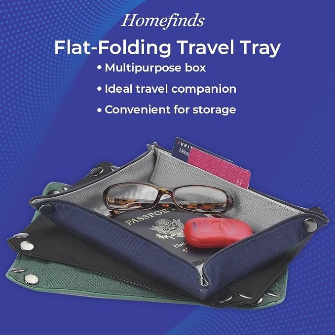 Valet Tray for Men and Women, EDC Catchall Organizer for Jewelry Phone Coins - Image 3