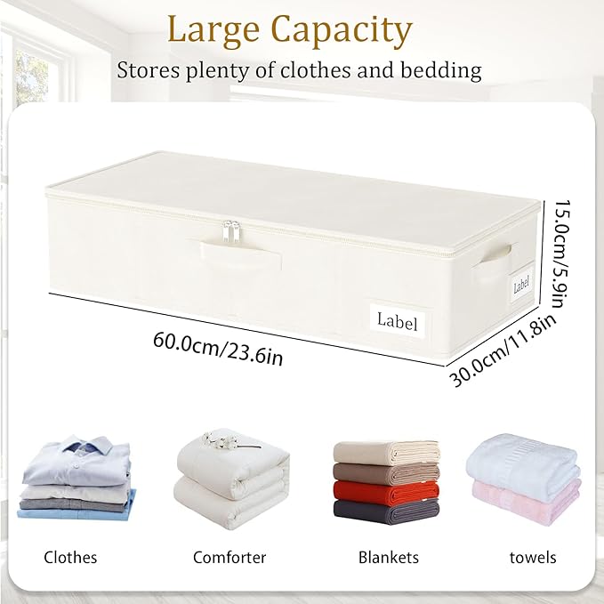Yawinhe Underbed Bags, Storage Containers Bags - Image 5