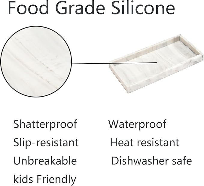 DNC Silicone Bathroom Vanity Tray - Image 2