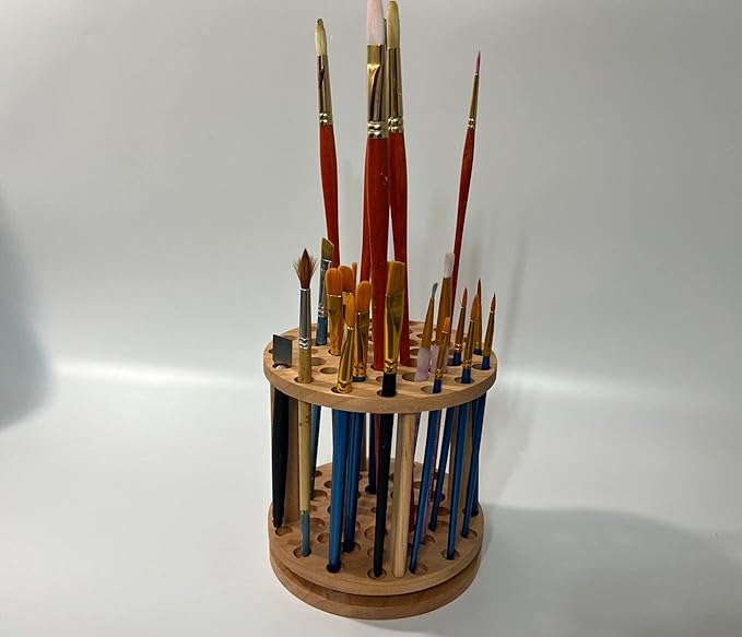 Rotating Paint Brush Holder - Image 2