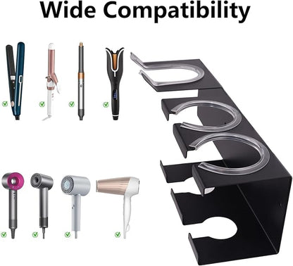 Hot Tools Organizer Wall Mount, Hair Tool Organizer, Hair Dryer Holder Wall - Image 2