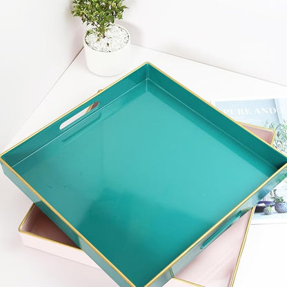 Spsyrine Green Decorative Serving Tray - Image 6
