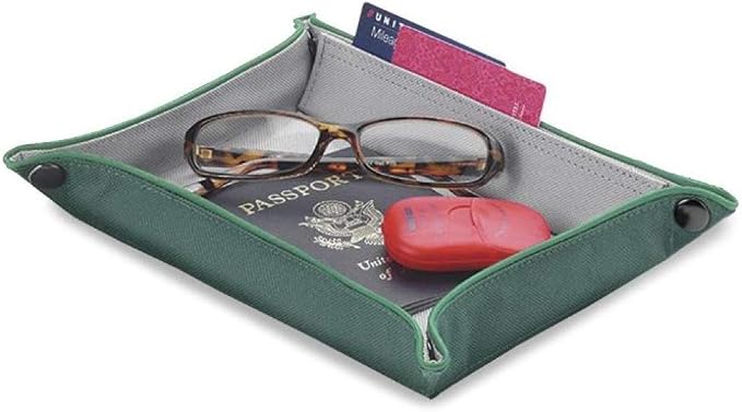 Valet Tray for Men and Women, EDC Catchall Organizer for Jewelry Phone Coins by Sagefinds