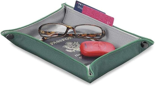 Valet Tray for Men and Women, EDC Catchall Organizer for Jewelry Phone Coins by Sagefinds