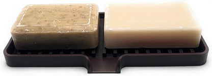 Happitasa Silicone Soap Dish Tray and Sponge Holder - Image 4