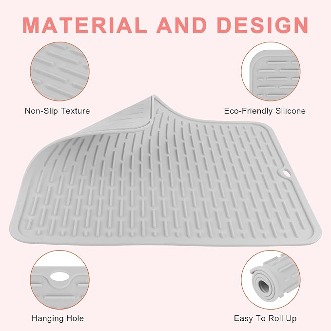 AMIJEAL Oversize Silicone Heat Resistant Mat - Image 4