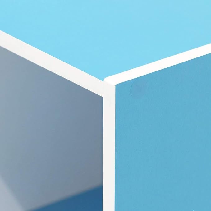 Furinno LUDER Book Shelf, 11-Cube Bookshelf, Reversible Bookcase, 9.4 x 29.1 x - Image 4