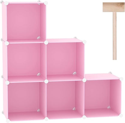 C&AHOME Cube Storage Organizer, 6-Cube Shelves Units, Closet Cabinet, DIY by CAHOME