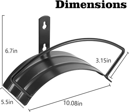 Eastrans Wall Mount Garden Hose Holder, Heavy Duty Water Hose Holder Easily - Image 2
