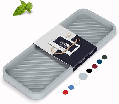 EG-SIPRO Silicone Sponge Holder, Kitchen Sink Organizer Tray, Sponge Caddy by EG-SIPRO