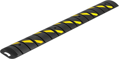 OrangeStar 6Ft Portable Rubber Speed Bump, Heavy Duty Speed Hump w/Reflective by OrangeStar