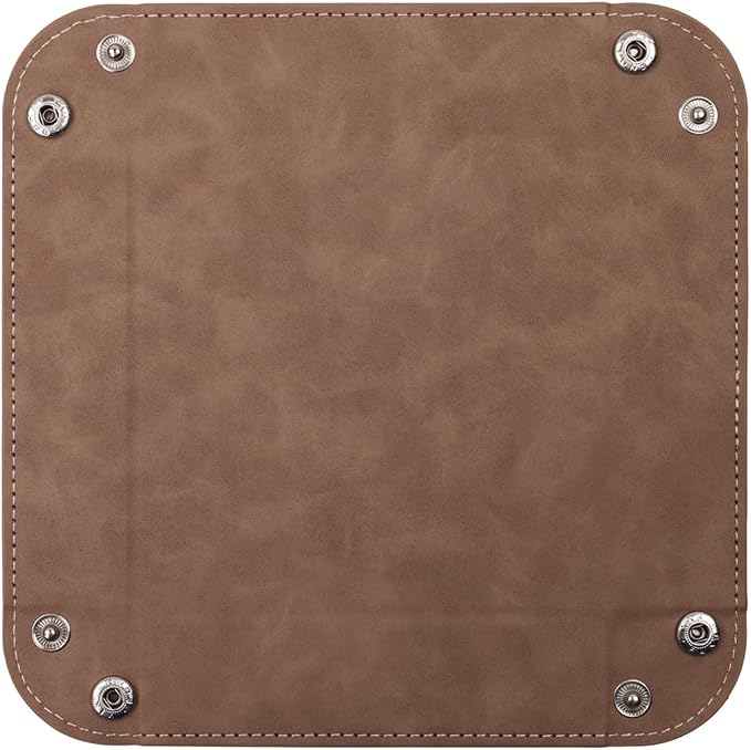 siduater Valet Tray Desktop Storage Organizer – Vegan Leather Catchall Bedside by siduater