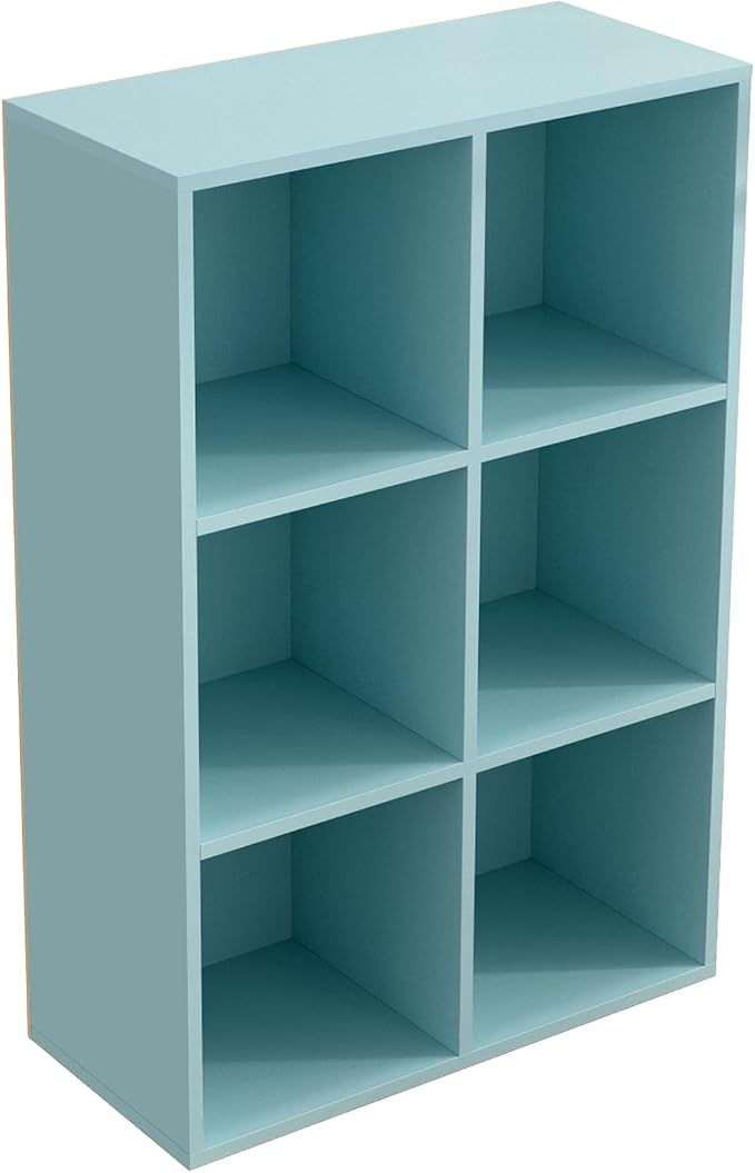 6-Cube Storage Shelf Bookcase by OSCHF
