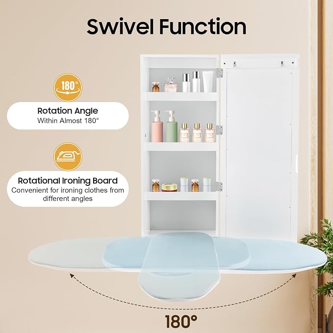 Wall Mounted Ironing Board - Image 3