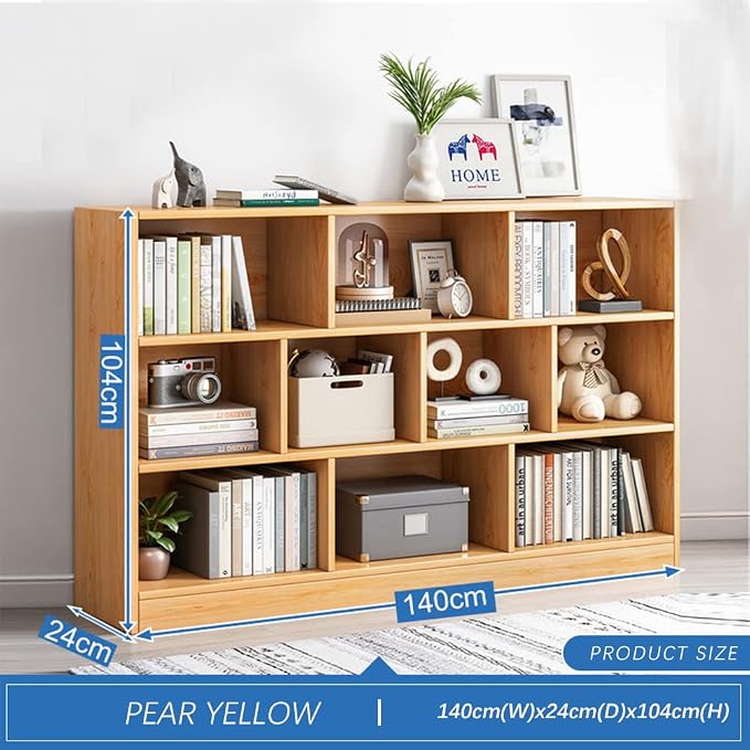 IOTXY Open Shelf Low Bookcase - Image 2
