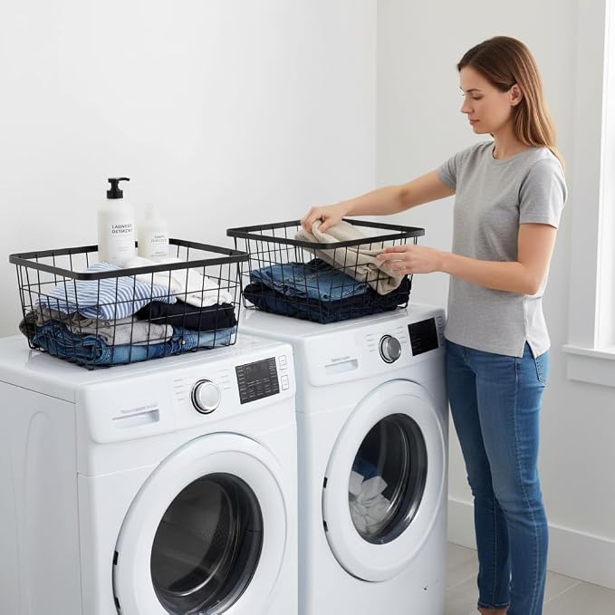 Kitchen Metal Wire Baskets - Image 6