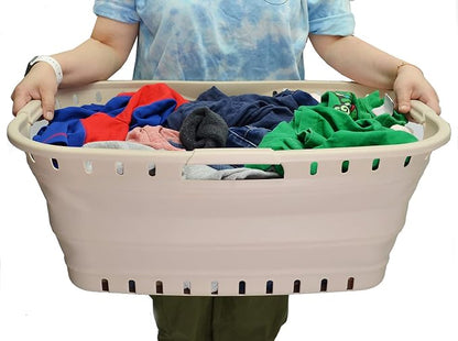 SAMMART 44L Collapsible Plastic Laundry Basket - Image 6