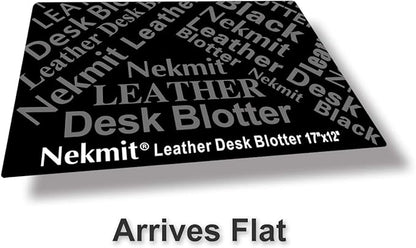 Nekmit Leather Desk Blotter Pad 17 x 12 Inches, Waterproof - Image 8