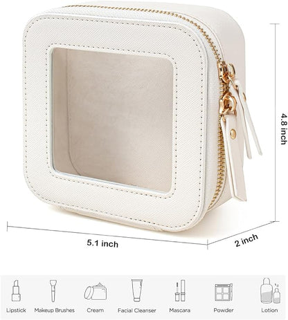 Travel Clear Makeup Bag Set, TSA Approved Cosmetic Bag Case - Image 5