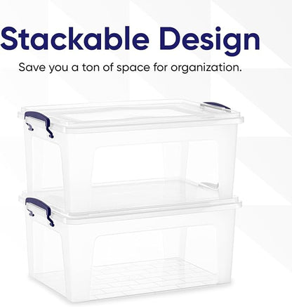 Superio Clear Storage Bins - Image 3