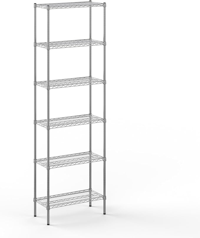 14" Deep x 30" Wide x 96" Height Wire Shelving Kit | 6-Tier | NSF Commercial by Regal+Altair