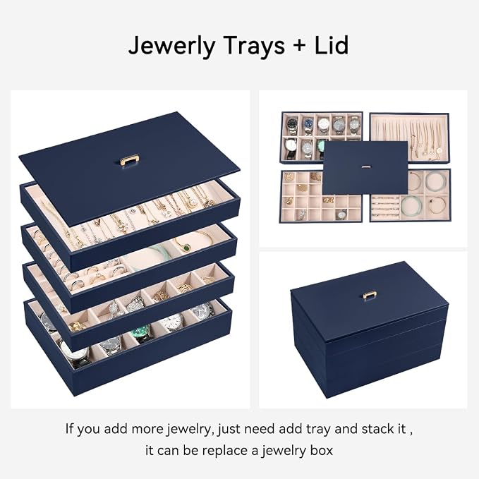 Voova Stackable Jewelry Organizer Tray - Image 3