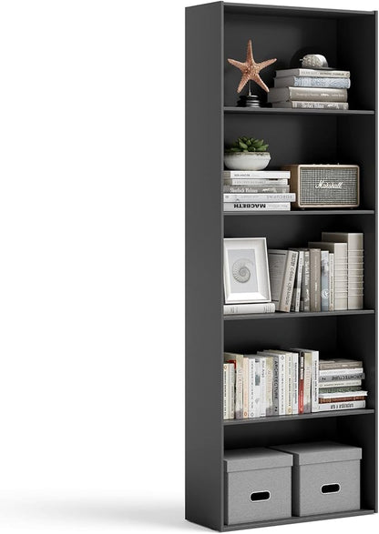 Tangkula 5-Tier Bookcase, 67” Tall Freestanding Bookshelf by TANGKULA